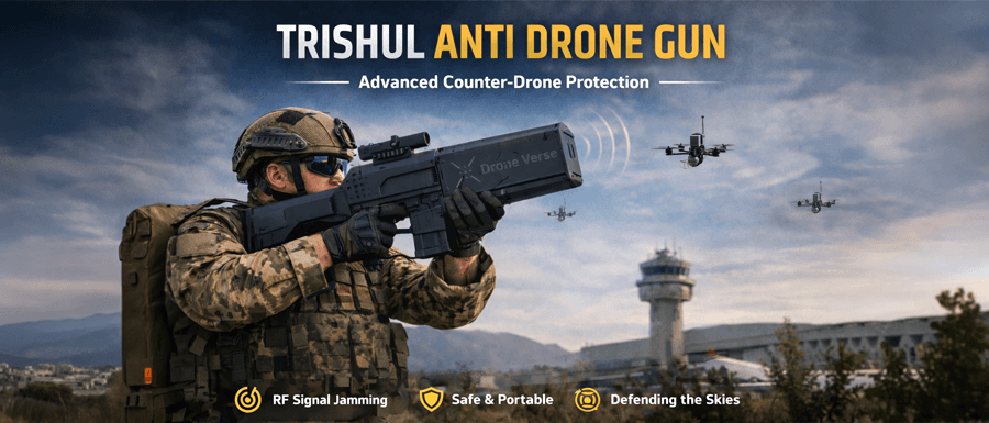 Trishul Anti-Drone System Advanced Counter-UAS Solution for India