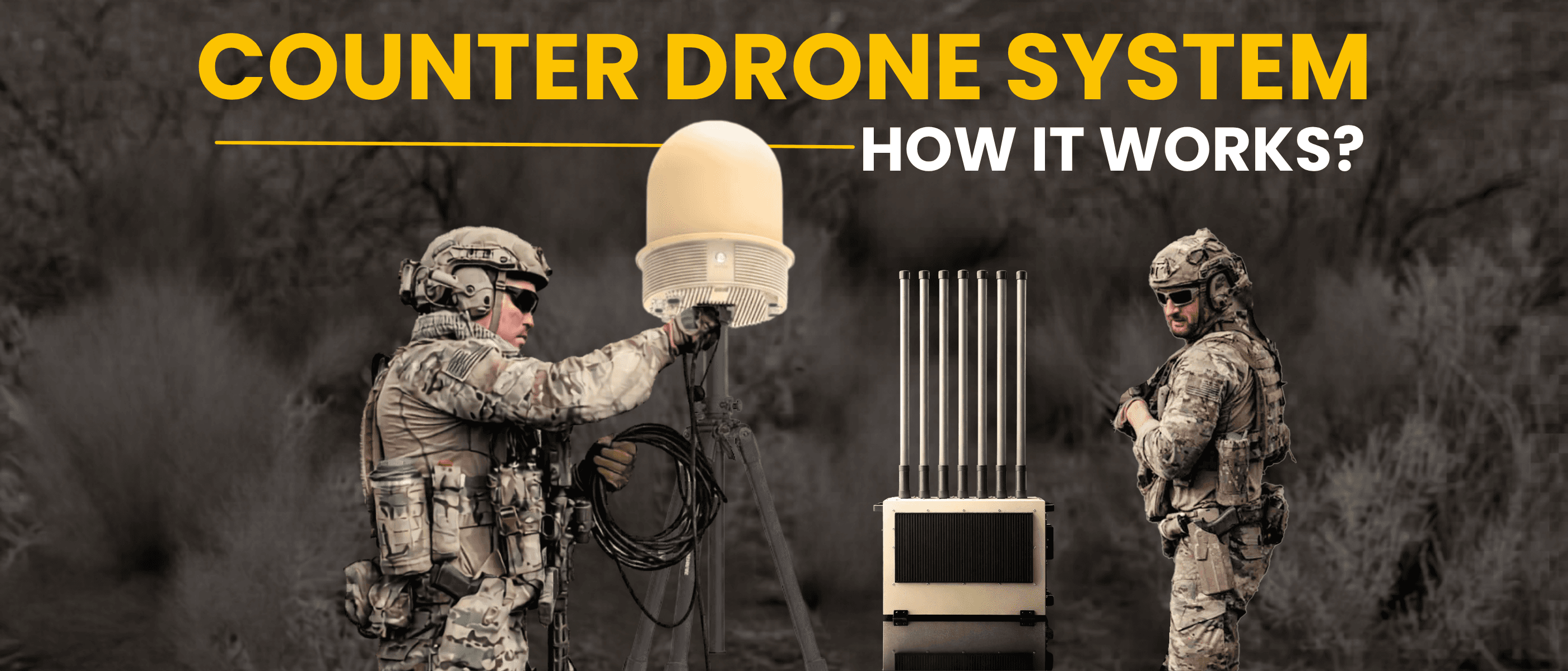 Counter Drone Systems Protecting Airspace from Modern Drone Threats