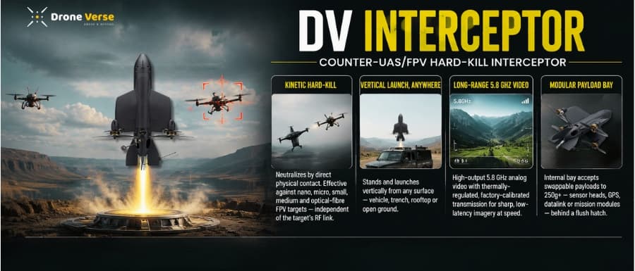 Interceptor Drone Explained: How They Detect and Stop Threat Drones