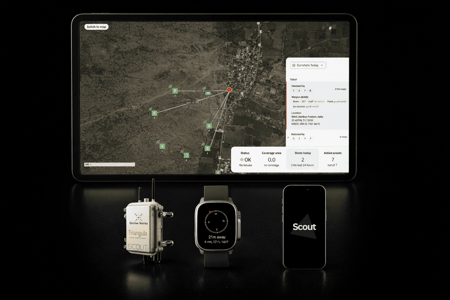 Gunshot Detection Drone System